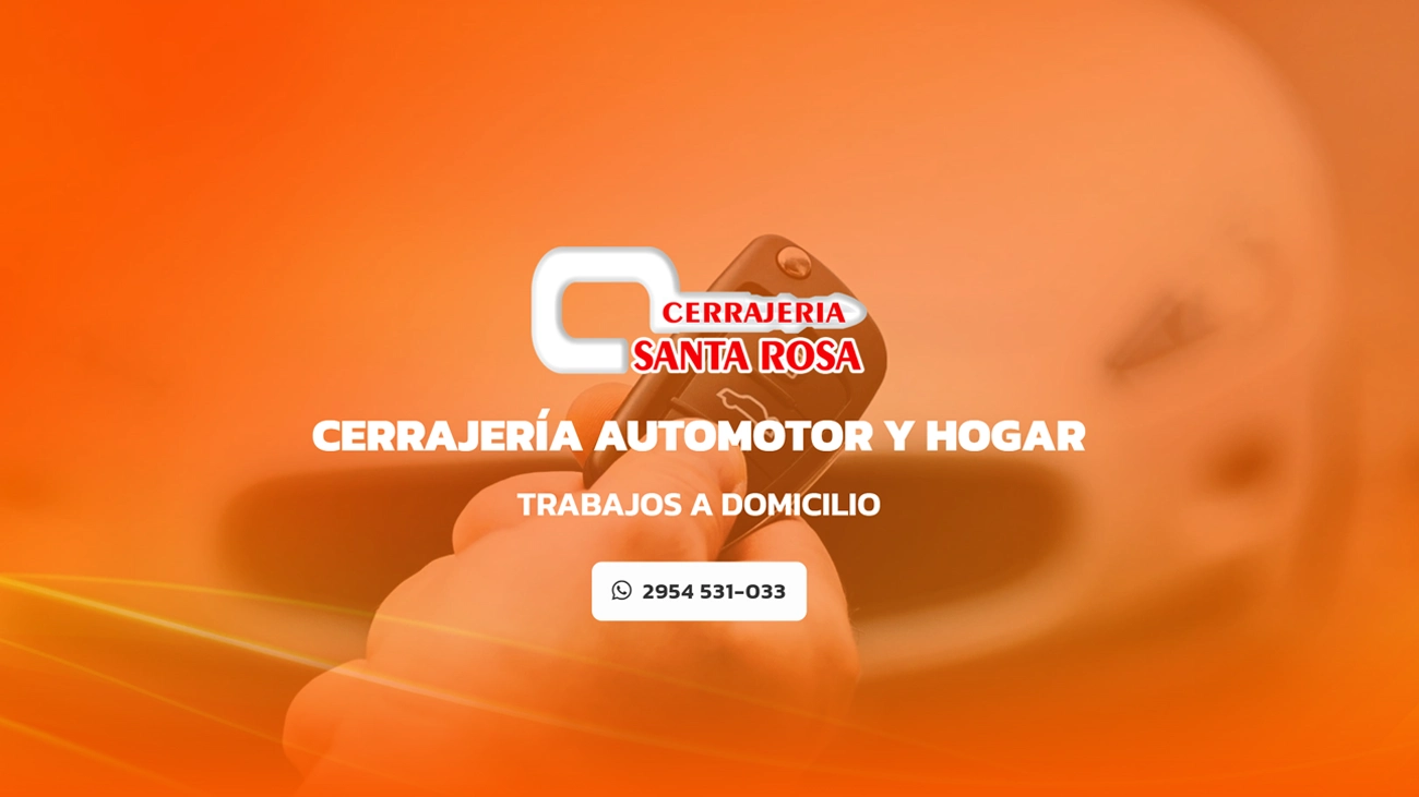 Diseño web para cerrajería – Santa Rosa